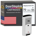 DoorStepInk Brand for HP 70 130-ml (C9448A) Matte Black Remanufactured in the USA Ink Cartridge, C9448A